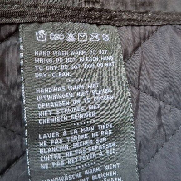 Harley-Davidson Women’s Quilted Riding Vest | Size Small | Black Zip Front Biker - Picture 9 of 9